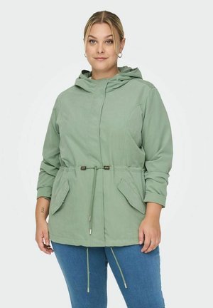 ONLY Carmakoma CURVY ÜBERGANGS - Parkas - hedge green