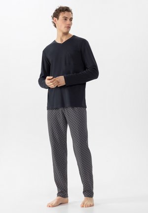 mey LANG SERIE OCTAGON GEO SET - Pyjama - indigo