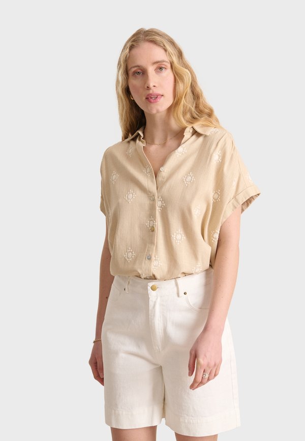 LEVAIN - Hemdbluse - beige