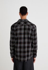Jack & Jones JJJOSHUA FALL 2 PACK - Camisa - black/vineyard wine