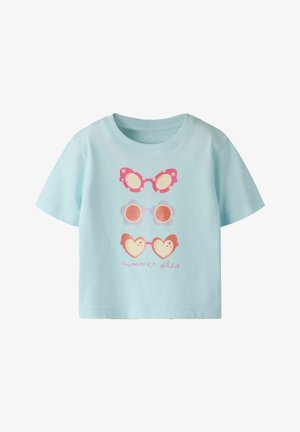 Name it, T-shirts print - delicate blue