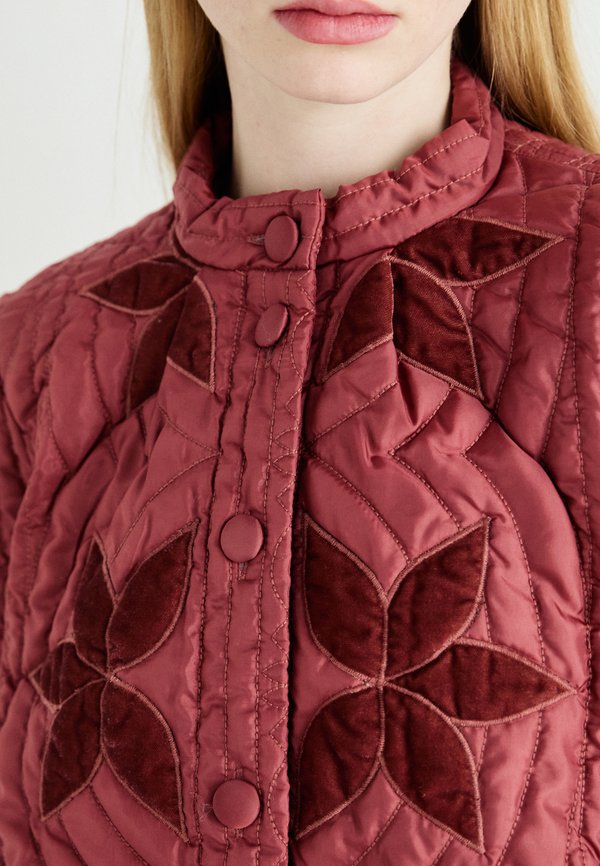 QUINN JACKET - Light jacket - marsala2