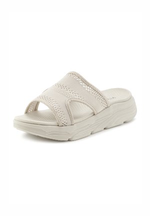 Pantolette hoch - beige