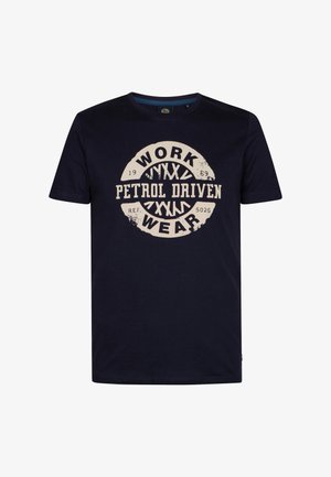 Petrol Industries, T-Shirt print - royal navy 5092