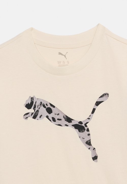 PUMA ESS GRAPHIC ANIMAL RELAXED TEE G UNISEX - Print T-shirt - alpine snow — photo 4