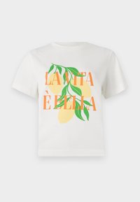 VMSONNA METTE BOX - T-Shirt print - snow white