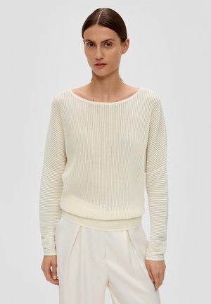 MIX - Strickpullover - ecru