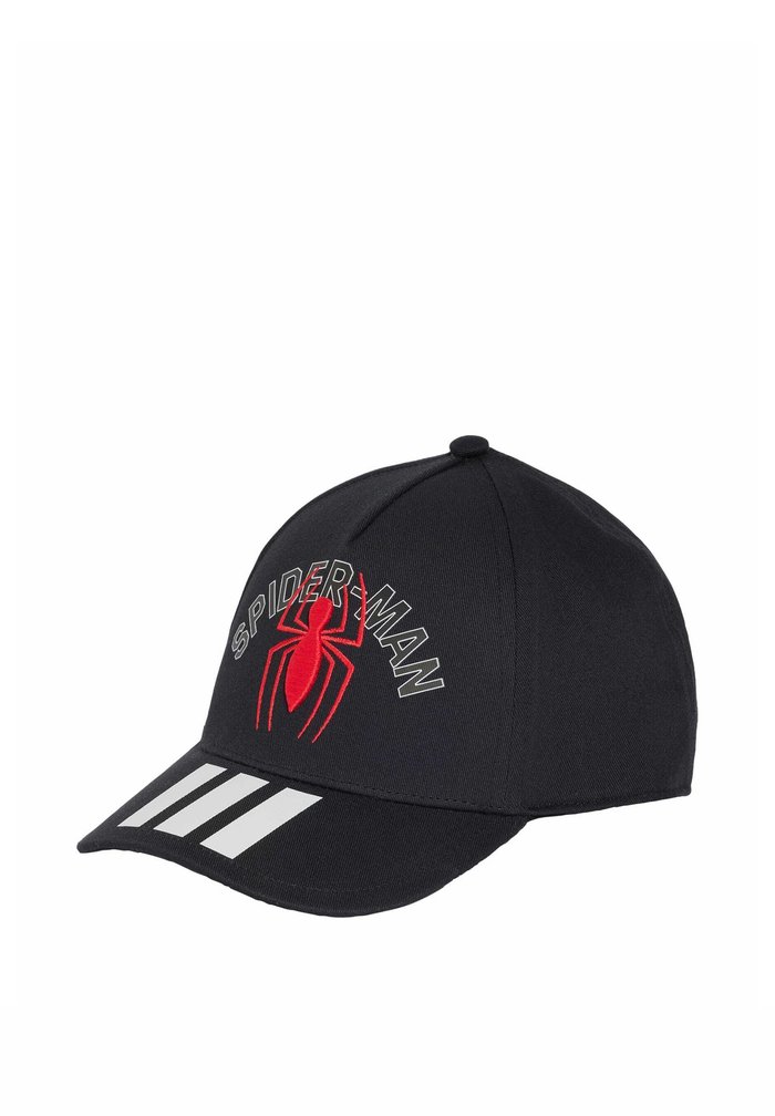 adidas MARVEL SPIDER-MAN CAP UNISEX - Cap - black white pure ruby