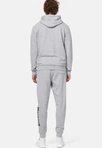 Lonsdale MIT KAPUZE NORMALE PASSFORM LHANB SET - Trainingspak - marl grey black