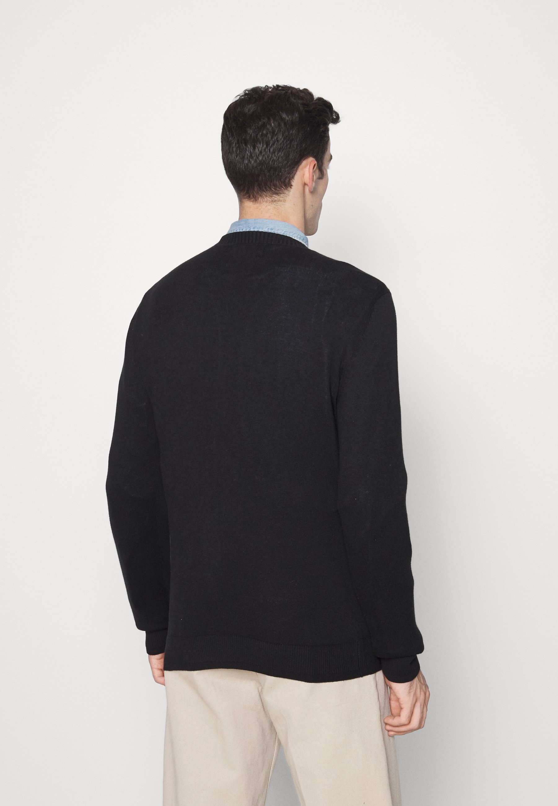 Hollister Co. CREW - Jersey de punto - black/negro - Zalando.es