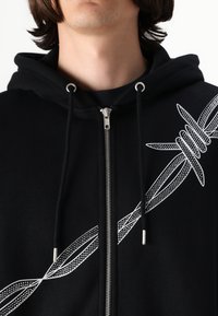 YOURTURN Tröja med dragkedja - black