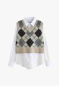 Wybrany, neutral argyle check