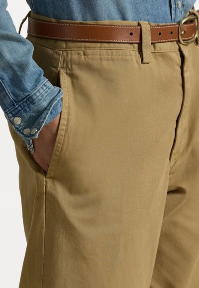 Polo Ralph Lauren COTTON CHINO STRAIGHT LEG TROUSER - Chino - khaki