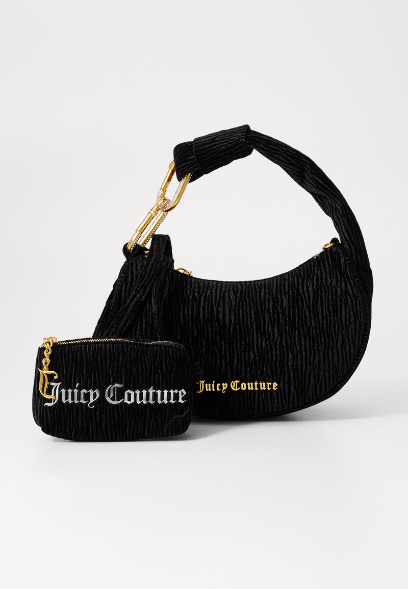 Juicy Couture BLOSSOM SMALL HOBO BAG UNISEX SET - Handtasche - black