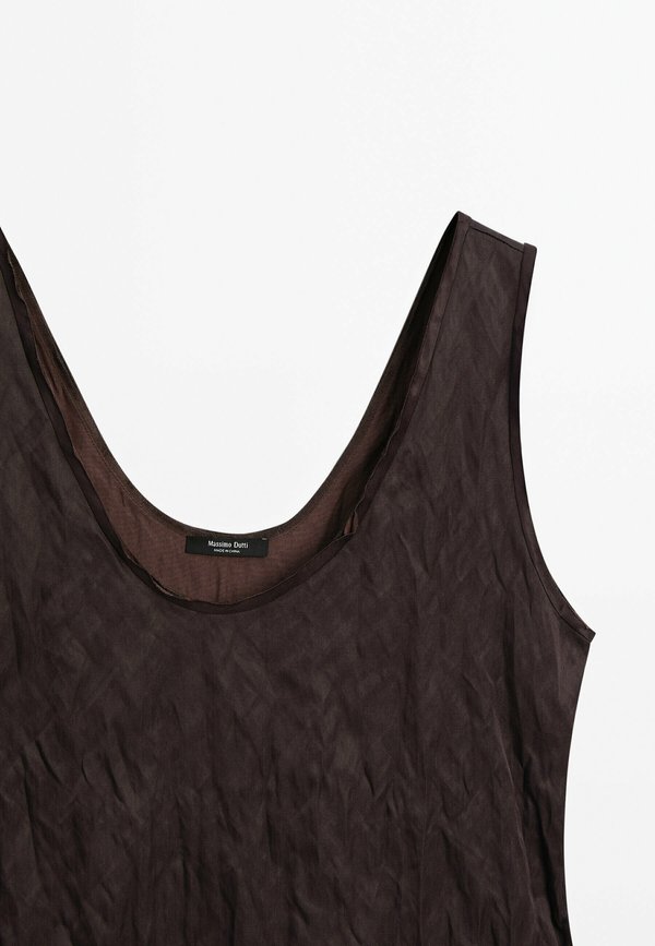 TEXTURED DETAIL  - Top - bordeaux4