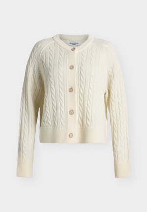 Marc O'Polo DENIM, LONGSLEEVE - Жилетка - white blush