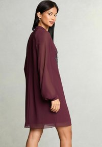 Lipsy PETITE FIT - LONG SLEEVE  - Nappali ruha - red