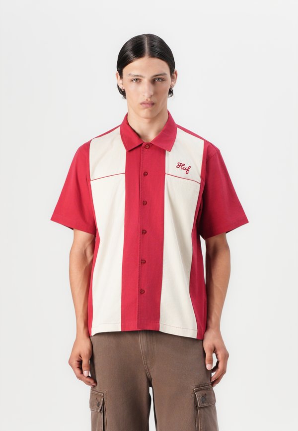 SUPPLIES SERVICE UNISEX - Button-down blouse - cardinal2