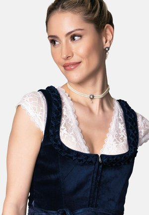 Alpenflüstern, TRACHTEN GLAMOUR-KROPFKETTE HELENA (CREME-WEISS) - Halskette - creme-weiss