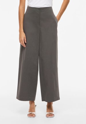 VILA ELVIRA - Püksid - dark grey