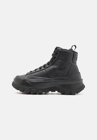 BLAZER ROAM MID - Sneakers alte - black/university red/racer blue