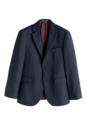 Next, TAILORED FIT TEXTURED - Suit jacket - navy blue