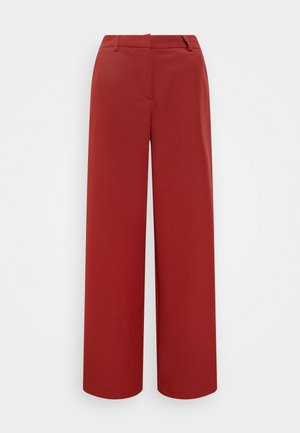 Housut - dark red