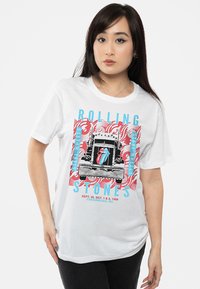 Paradiso Clothing THE ROLLING STONES - Print T-shirt - white