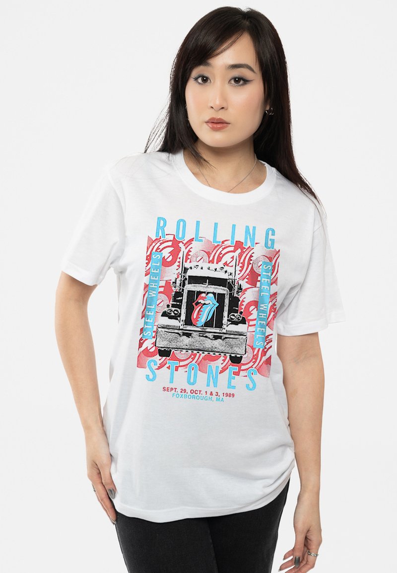 Paradiso Clothing THE ROLLING STONES - Print T-shirt - white