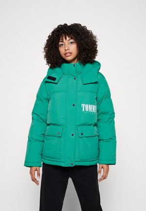 Winterjacke - green malachite