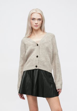 ONLY ONYZOEY CARDIGAN - Gilet - woodsmoke/melange