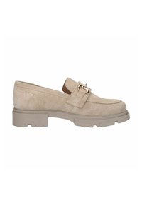 Manfield MIT KETTE - Slipper - taupe