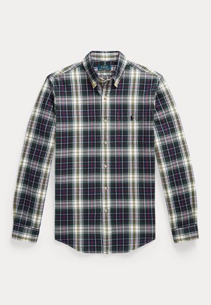 Polo Ralph Lauren, CUSTOM FIT PLAID BRUSHED OXFORD SHIRT - Overhemd - navy green/multi