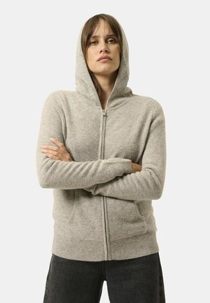 FULL ZIP WITH HOOD - Vest - mottled cloud