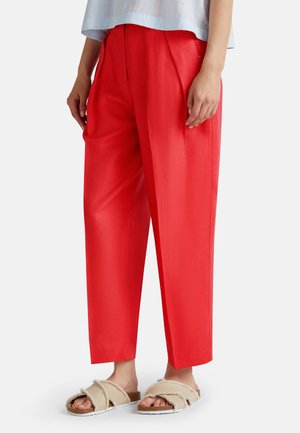 United Colors of Benetton WIDE - Trousers - red