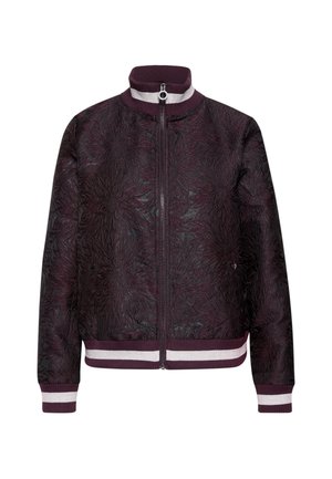 Street One, FLORAL-PRINT BLOUSON - Blouson bomber - berry maroon