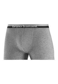 Bruno Banani 4 PACK - Boxerkalsong - grau meliert/ bordeaux/rot/ schwarz