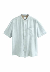 GRANDAD COLLAR FIT - SHORT SLEEVE - Košeľa - grey