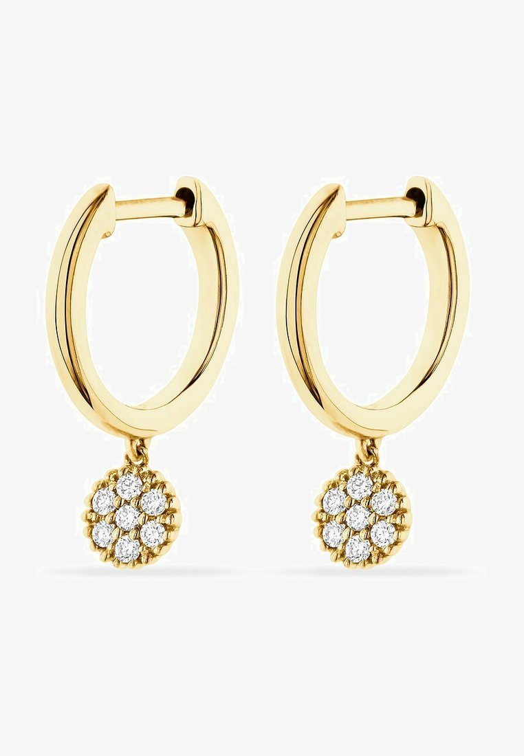 CHRIST Earrings - gelbgoldfarben