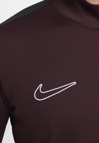 Nike Performance ACADEMY DRILL TOP - Hosszú ujjú felső - burgundy crush black white