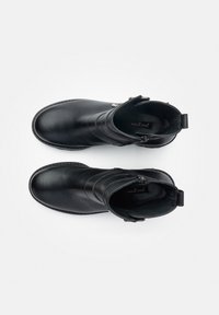 Paul Green Bottines de cowboy / motard - schwarz