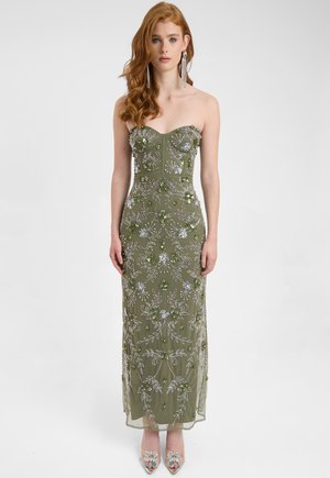 EMBELLISHED SEQUINS  - Occasion wear - khaki