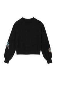 Never Fully Dressed BLACK MYSTICAL CARDI - Casaco de malha - black