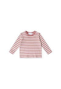 Stellou & friends 2 PER PACK - Langarmshirt - rosa weiß