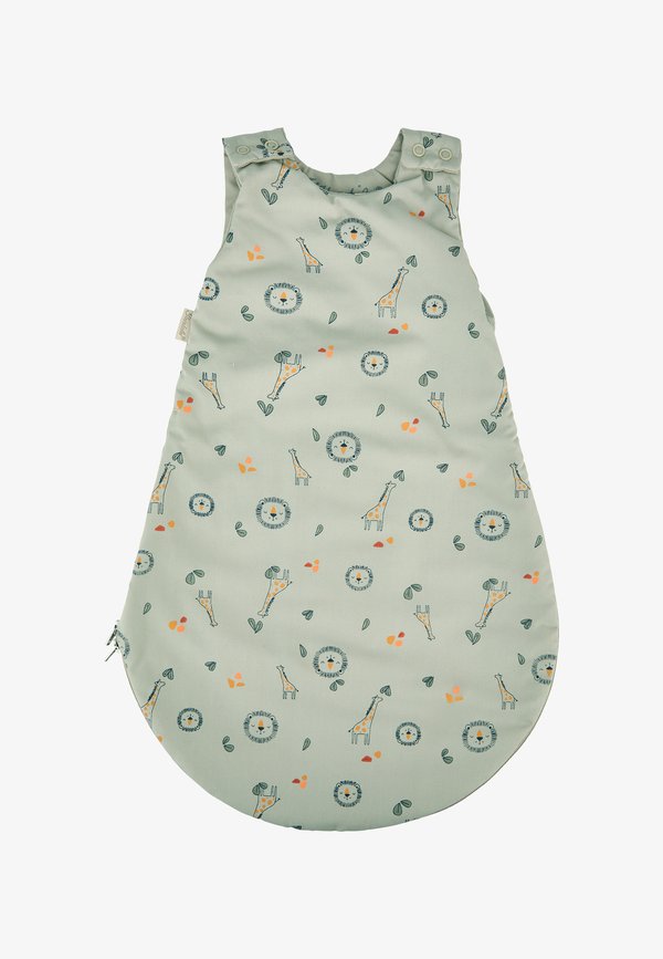 BABYSCHLAFSACK 62/68CM SAFARI – Nachtwäsche Schlafsack – steingrau