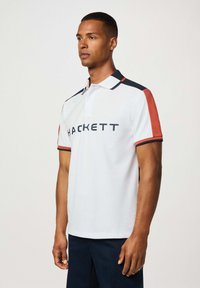 Hackett London MULTI - Polokošeľa - optic white