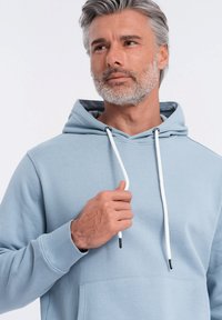 Ombre Jersey con capucha - blue
