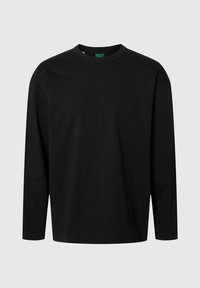 Tops ar garām piedurknēm - dark navy