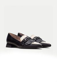 Scarpe Basse Hispanitas Dali - In Pelle, Tacco 2.5 Cm, Punta Arrotondata Con Frange E Doppia Fibbia H, Tecnologia Triflow Per Comfort - 4