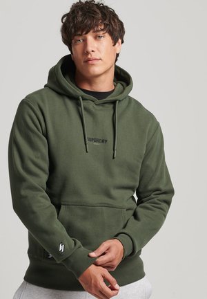 CODE MICRO LOGO - Luvtröja - dark moss